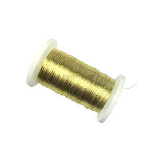 HOBİPOP - 0.30 MM Bakır Tel- Hobi Teli- Çiçek Teli Altın Renk HOBİPOP - 0.30 MM Bakır Tel- Hobi Teli- Çiçek Teli Altın Renk