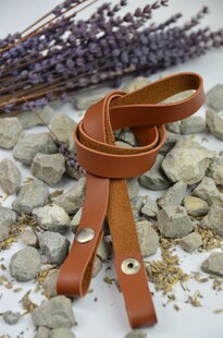 HOBİPOP - 1 Çift Çıtçıtlı Çanta Sapı Taba HOBİPOP - 1 Çift Çıtçıtlı Çanta Sapı Taba