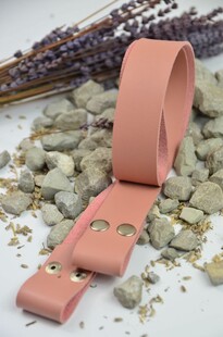 HOBİPOP - 1 Çift Çıtçıtlı Kalın Çanta Sapı Pudra HOBİPOP - 1 Çift Çıtçıtlı Kalın Çanta Sapı Pudra