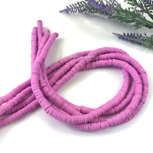 HOBİPOP - 1 Dizi Fimo Boncuk Eflatun HOBİPOP - 1 Dizi Fimo Boncuk Eflatun