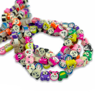 HOBİPOP - 1 Dizi Fimo Boncuk Hayvancık HOBİPOP - 1 Dizi Fimo Boncuk Hayvancık