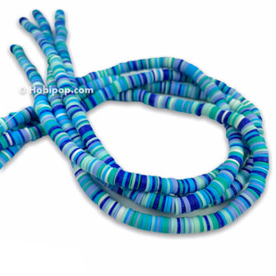 HOBİPOP - 1 Dizi Fimo Boncuk Karışık Renkli Mavi HOBİPOP - 1 Dizi Fimo Boncuk Karışık Renkli Mavi