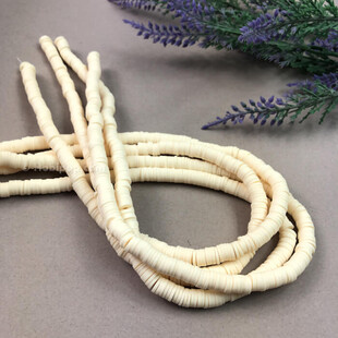 HOBİPOP - 1 Dizi Fimo Boncuk Krem