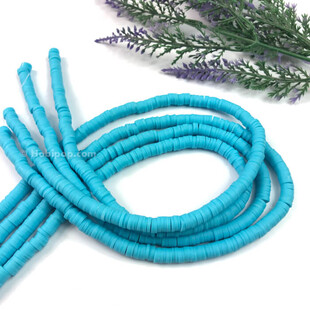 HOBİPOP - 1 Dizi Fimo Boncuk Mavi