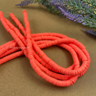 HOBİPOP - 1 Dizi Fimo Boncuk Mercan HOBİPOP - 1 Dizi Fimo Boncuk Mercan