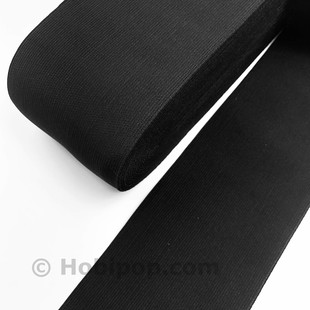 PUPPETS - 10 CM Paça ve Bel Lastiği Siyah 10 Metrelik Top