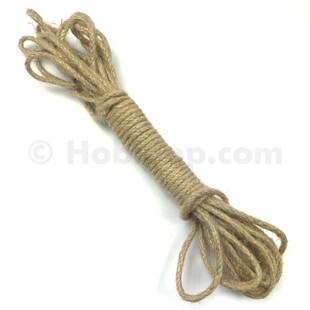 HOBİPOP - 3 MM Jüt Halat İp 10 Metrelik HOBİPOP - 3 MM Jüt Halat İp 10 Metrelik
