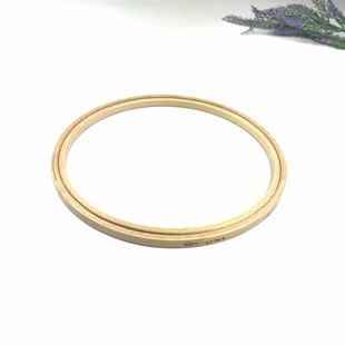 NURGE - 8 MM Vidasız Ağaç Nakış Kasnağı No: 4 NURGE - 8 MM Vidasız Ağaç Nakış Kasnağı No: 4