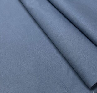 HOBİPOP - Açık Denim Polyesterli Poplin Pamuklu Kumaş 50x120 cm