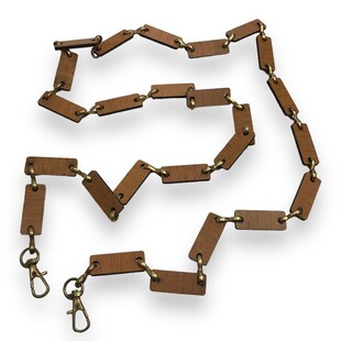 HOBİPOP - Ahşap Çanta Zinciri Model 19 HOBİPOP - Ahşap Çanta Zinciri Model 19