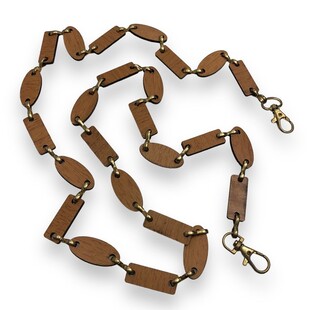 HOBİPOP - Ahşap Çanta Zinciri Model 20 HOBİPOP - Ahşap Çanta Zinciri Model 20