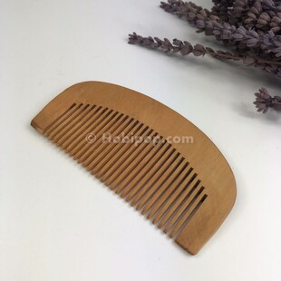 HOBİPOP - Makrome Ahşap Tarak Kahve HOBİPOP - Makrome Ahşap Tarak Kahve