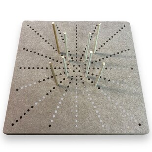 HOBİPOP - Ahşap Motif Tahtası Geometrik Motifmatik 30x30 cm HOBİPOP - Ahşap Motif Tahtası Geometrik Motifmatik 30x30 cm