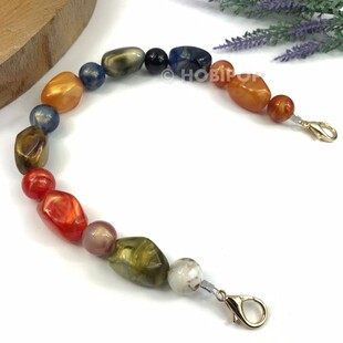 HOBİPOP - Akrilik Boncuklu Çanta Sapı HOBİPOP - Akrilik Boncuklu Çanta Sapı