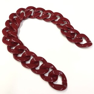 HOBİPOP - Akrilik Zincir Çanta Sapı Şarabi HOBİPOP - Akrilik Zincir Çanta Sapı Şarabi