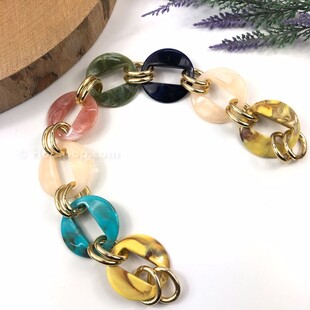 HOBİPOP - Akrilik Zincirli Çanta Sapı 10 HOBİPOP - Akrilik Zincirli Çanta Sapı 10