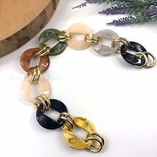 HOBİPOP - Akrilik Zincirli Çanta Sapı 12 HOBİPOP - Akrilik Zincirli Çanta Sapı 12