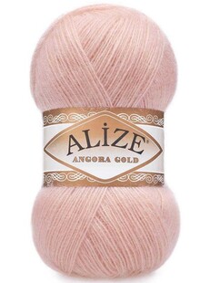 ALİZE - Alize Angora Gold Örgü İpi 161 Pudra ALİZE - Alize Angora Gold Örgü İpi 161 Pudra