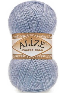 ALİZE - Alize Angora Gold Örgü İpi 221 Mavi