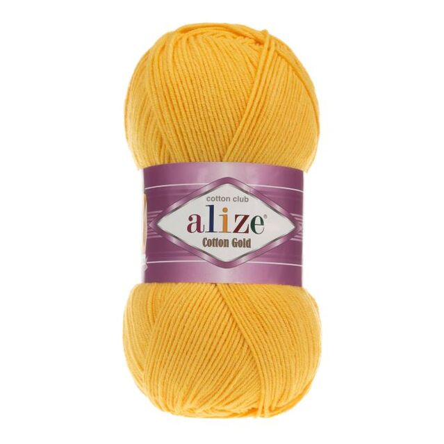 Alize Cotton Gold 216 Koyu Sarı