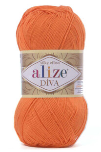 ALİZE - Alize Diva 120 Turuncu ALİZE - Alize Diva 120 Turuncu