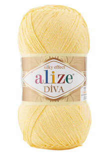 ALİZE - Alize Diva 187 Açık Sarı ALİZE - Alize Diva 187 Açık Sarı