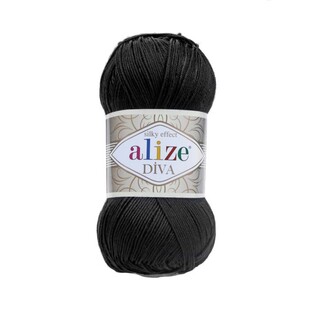 ALİZE - Alize Diva 60 Siyah ALİZE - Alize Diva 60 Siyah