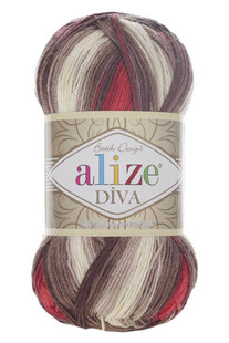 ALİZE - Alize Diva Batik El Örgü İpliği 4574 ALİZE - Alize Diva Batik El Örgü İpliği 4574