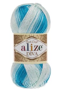 ALİZE - Alize Diva Batik El Örgü İpliği 2130 ALİZE - Alize Diva Batik El Örgü İpliği 2130