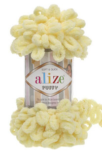 ALİZE - Alize Puffy 013 Açık Sarı ALİZE - Alize Puffy 013 Açık Sarı