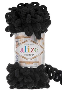 ALİZE - Alize Puffy 1060 Siyah ALİZE - Alize Puffy 1060 Siyah
