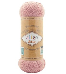 ALİZE - Alize Süperwash Artisan Örgü İpi 161 Pudra ALİZE - Alize Süperwash Artisan Örgü İpi 161 Pudra