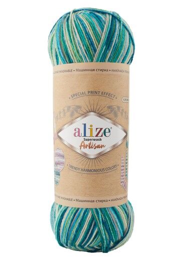 Alize Süperwash Artisan Örgü İpi 9001