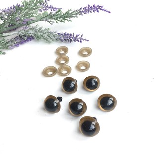 HOBİPOP - Amigurumi Vidalı Göz 1 Çift 15 mm Açık Kahve HOBİPOP - Amigurumi Vidalı Göz 1 Çift 15 mm Açık Kahve