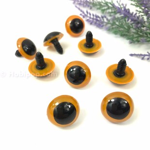 HOBİPOP - Amigurumi Vidalı Göz 1 Çift Büyük 20 mm Bal Sarı HOBİPOP - Amigurumi Vidalı Göz 1 Çift Büyük 20 mm Bal Sarı