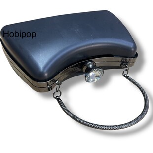 ASTARLI Tel Kırma Çanta Kalıbı Abiye Çanta Kalıp 065 Füme Renk - Thumbnail