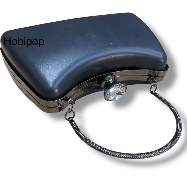 ASTARLI Tel Kırma Çanta Kalıbı Abiye Çanta Kalıp 065 Füme Renk