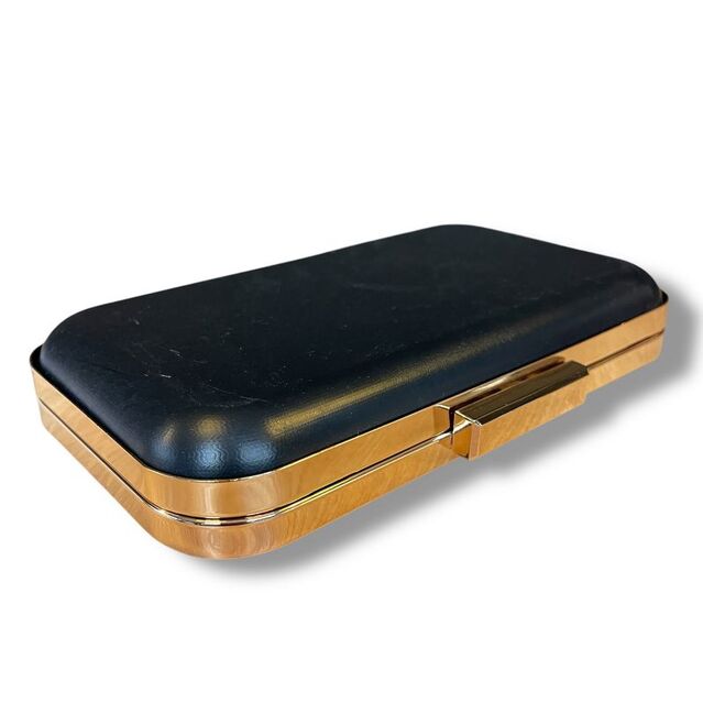 ASTARLI Tel Kırma Çanta Kalıbı Abiye Çanta Kalıp 130 Altın Renk