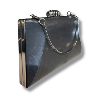 ASTARLI Tel Kırma Çanta Kalıbı Abiye Çanta Kalıp 308 Gümüş Renk - Thumbnail