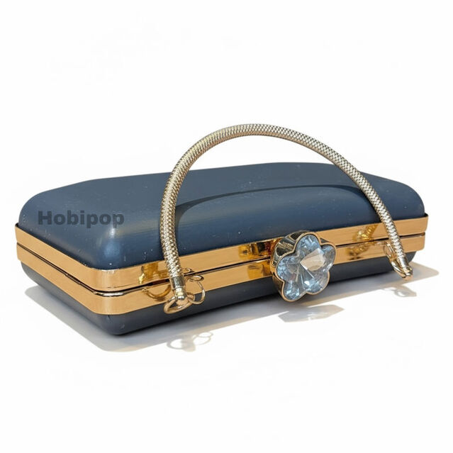 ASTARLI Tel Kırma Çanta Kalıbı Abiye Çanta Kalıp No 025 Gümüş Renk