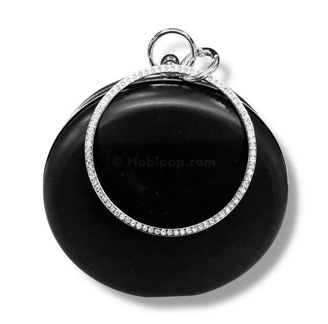 ASTARLI Tel Kırma Çanta Kalıbı Abiye Çanta Kalıp No 048 Gümüş Renk