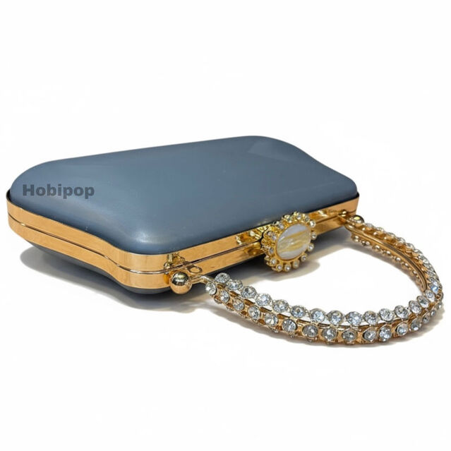 ASTARLI Tel Kırma Çanta Kalıbı Abiye Çanta Kalıp No 142 Altın Renk