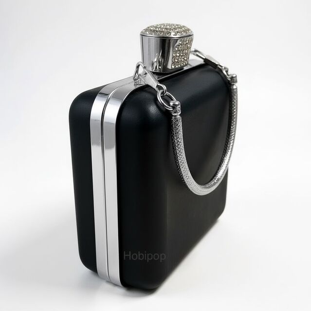 ASTARLI Tel Kırma Çanta Kalıbı Abiye Çanta Kalıp No 205 Gümüş Renk