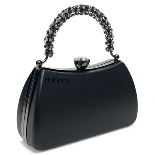 ASTARLI Tel Kırma Çanta Kalıbı Abiye Çanta Kalıp No 220 Antrasit Füme Renk - Thumbnail