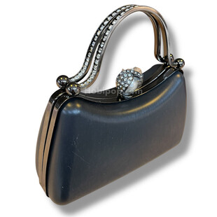 ASTARLI Tel Kırma Çanta Kalıbı Abiye Çanta Kalıp No 223 Füme Renk - Thumbnail