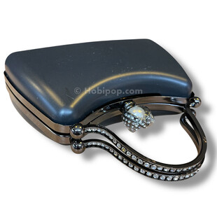 ASTARLI Tel Kırma Çanta Kalıbı Abiye Çanta Kalıp No 223 Füme Renk - Thumbnail