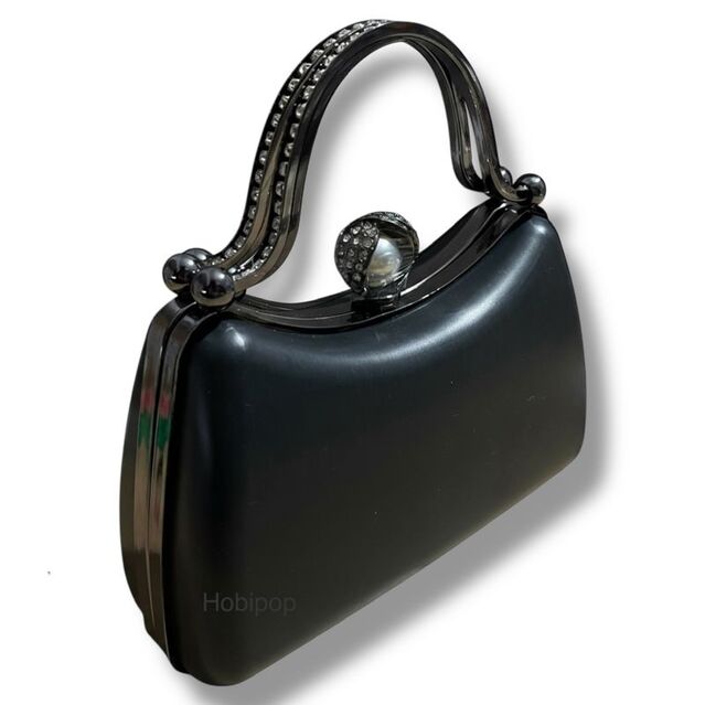 ASTARLI Tel Kırma Çanta Kalıbı Abiye Çanta Kalıp No 223 Füme Renk