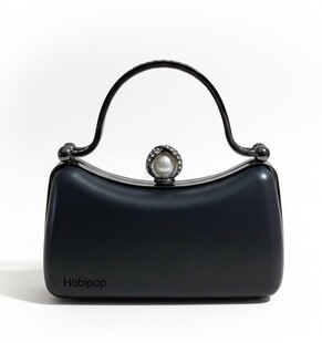 ASTARLI Tel Kırma Çanta Kalıbı Abiye Çanta Kalıp No 223 Füme Renk - Thumbnail