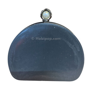 ASTARLI Tel Kırma Çanta Kalıbı Abiye Çanta Kalıp No 64 Füme Renk - Thumbnail