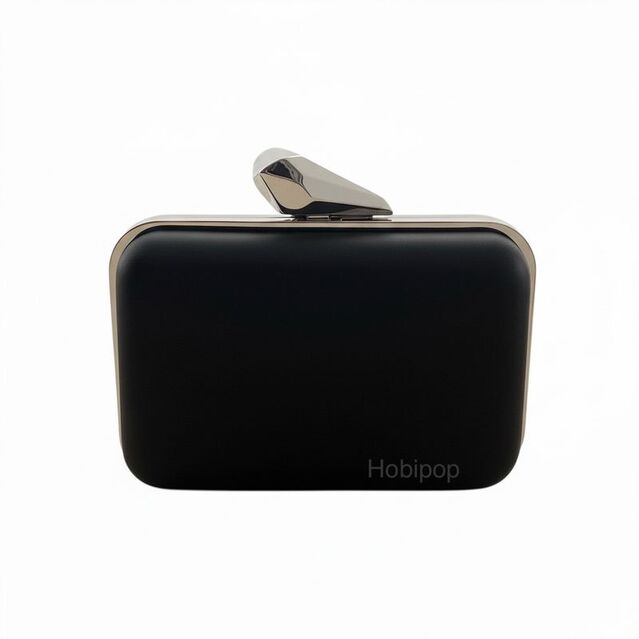 Astarsız Tel Kırma Çanta Kalıbı Abiye Çanta Kalıp Mini Dikdörtgen Gümüş Renk